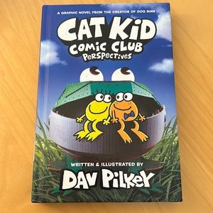 NWT - Cat Kid Comic Club Perspectives graphic novel by Dav Pilkey
